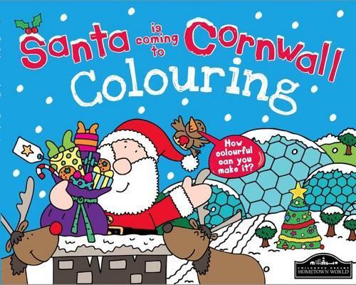 Santa is Coming to Cornwall Colouring