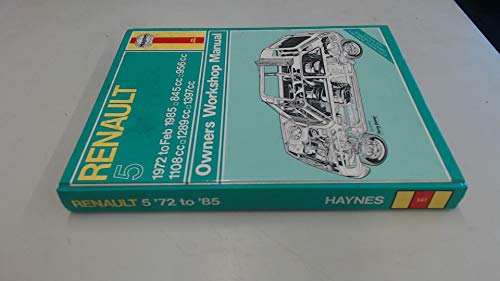 Renault 5 1972-85 Owner's Workshop Manual