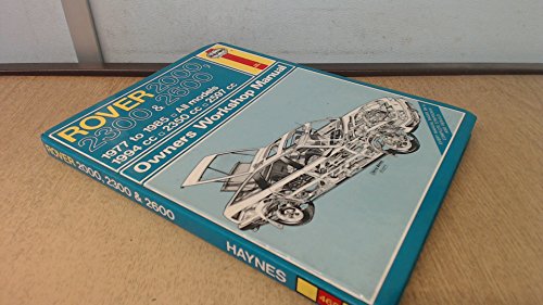 Rover 2000, 2300 and 2600 1977-85 Owner's Workshop Manual