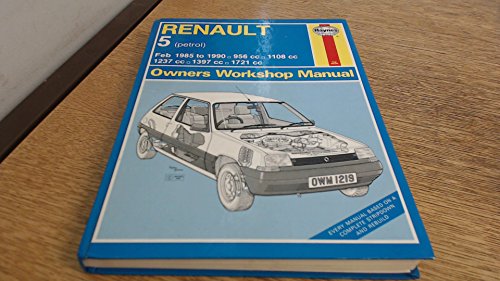 Renault 5 1985-90 Owner's Workshop Manual