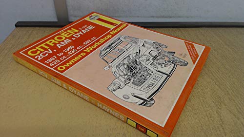 Citroen 2 Cylinder, 2CV Ami and Dyane 1967-90 Owner's Workshop Manual