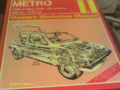 Austin, M.G. Metro, 1980-90 Owner's Workshop Manual