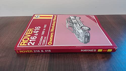 Rover 216 and 416 Owners Workshop Manual