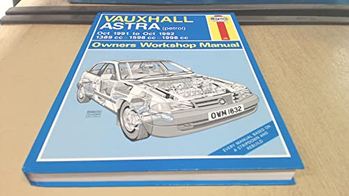 Vauxhall Astra ('91-'92) Owner's Workshop Manual