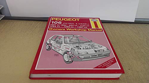Peugeot 106 (Petrol and Diesel) Owners Workshop Manual