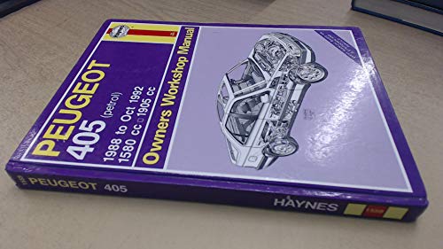 Peugeot 405 Owner's Workshop Manual
