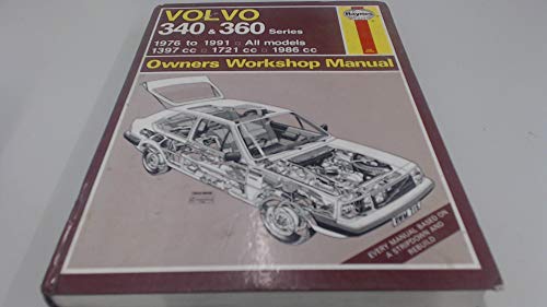 Volvo 340 and 360 Series Owners Workshop Manual