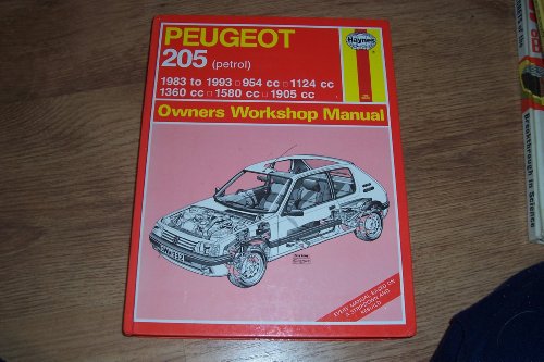 Peugeot 205 Owner's Workshop Manual
