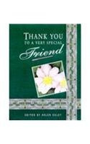 Thank You to a Very Special Friend