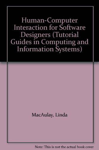 Human-Computer Interaction for Software Designers