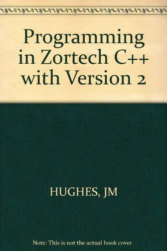 Programming in Zortech C++ with Version 2