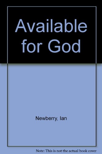 Available for God