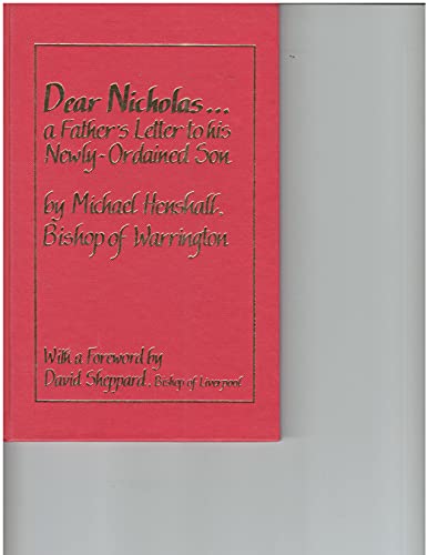 Dear Nicholas...