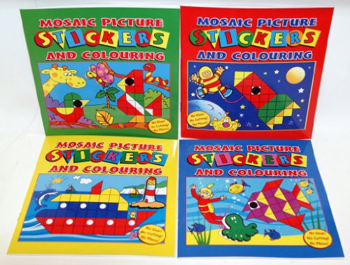 Mosaic Picture Sticker Book [design may vary]
