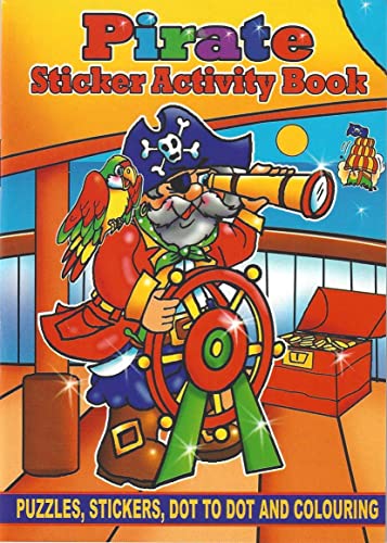 WF Graham 12 x Pirate Sticker Activity Books