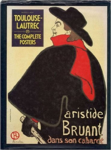 TOULOUSE LAUTREC BOOK OF POSTE