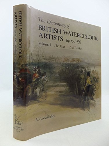 The Dictionary of British Watercolour Artists