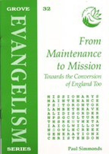 From Maintenance to Mission