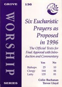 Six Eucharistic Prayers as Proposed in 1996 