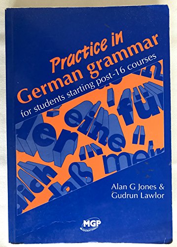 Practice in German Grammar