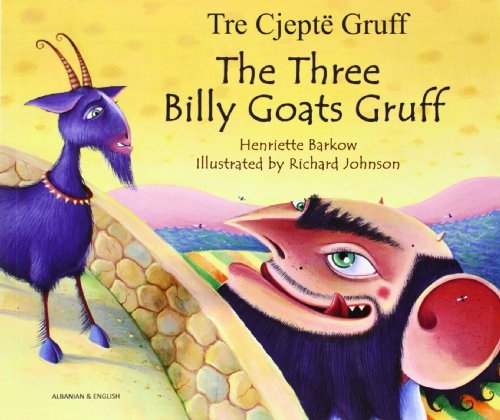 The Three Billy Goats Gruff in Albanian and English