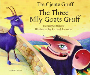 The Three Billy Goats Gruff in Albanian and English 