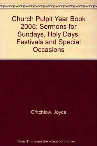 Church Pulpit Year Book