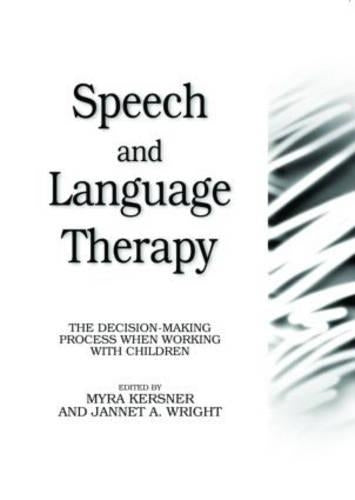 Speech and Language Therapy