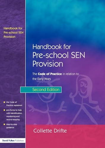 Handbook for Pre-School SEN Provision