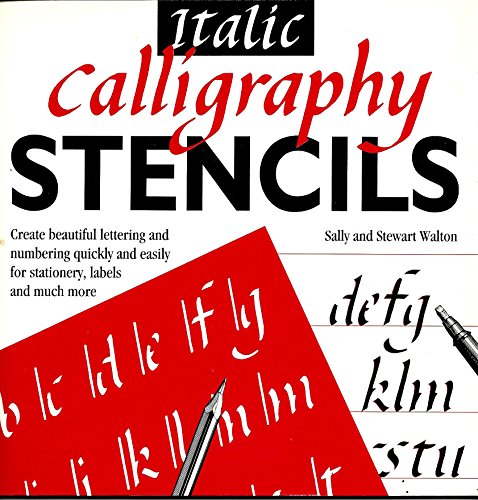Italic Calligraphy Stencils
