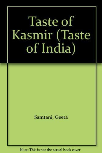 A Taste of Kashmir (Regional Cookery Series)
