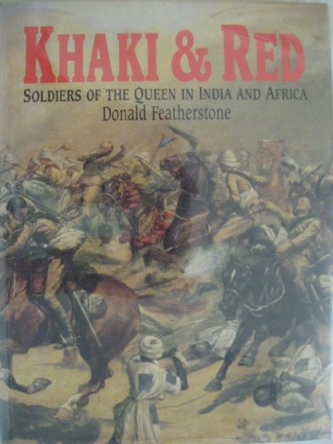Khaki and Red