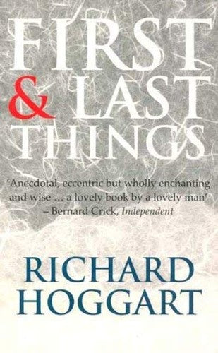 First and Last Things