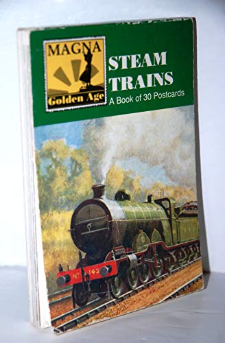 Steam Trains: A Book of 30 Postcards