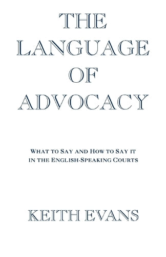 The Language of Advocacy
