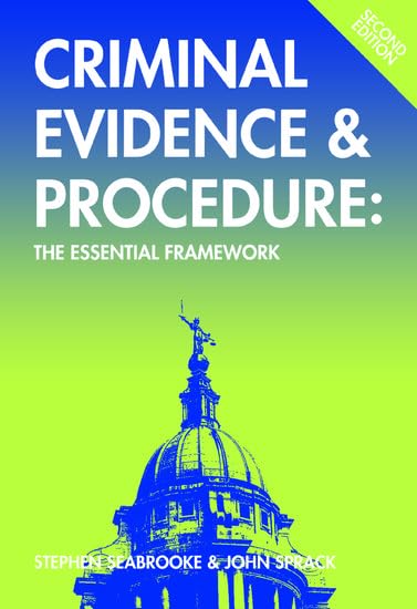 Criminal Evidence and Procedure