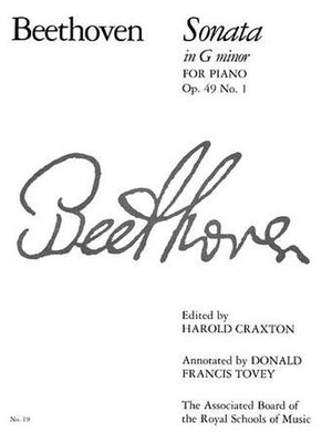 Piano Sonata in G Minor, Op. 49 No. 1