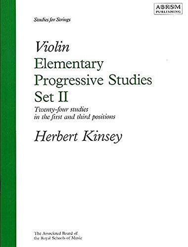 Elementary Progressive Studies, Set II for Violin