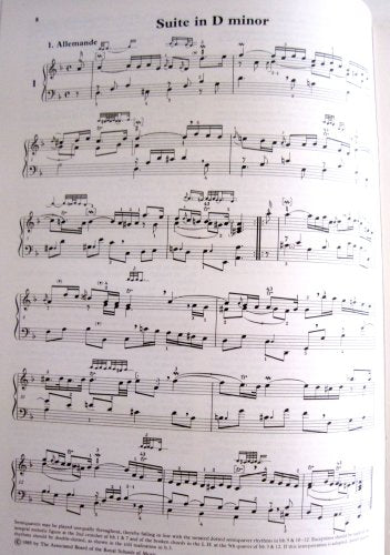 Selected Keyboard Works, Book I