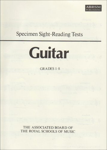 Specimen Sight-reading Tests for Guitar