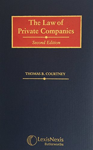 The Law of Private Companies