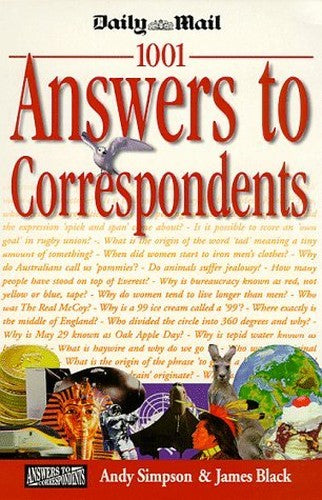 "Daily Mail" Answers to Correspondents