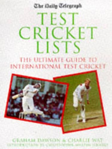 Daily Telegraph Book of Test Cricket Lists