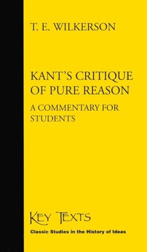 Kant's "Critique of Pure Reason"