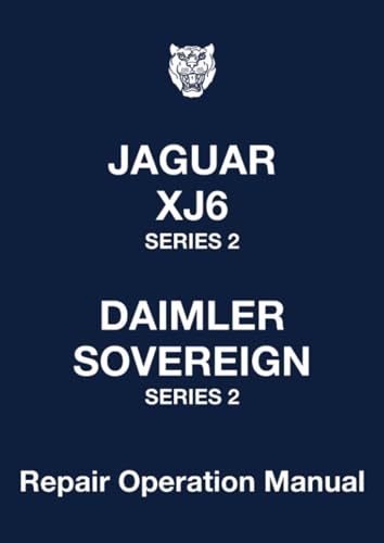 Jaguar XJ6, 3.4/4.2 Series 2 Workshop Manual