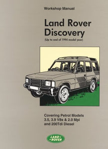 Land Rover Discovery Workshop Manual 