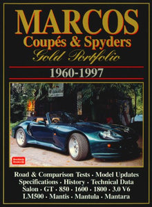 Marcos Coupes and Spyders Gold Portfolio 1960-1997 
