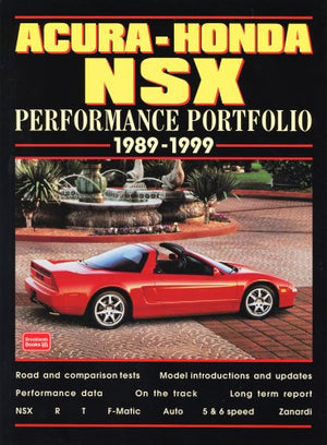 Acura-Honda NSX Performance Portfolio 1989-99