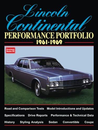 Lincoln Continental Performance Portfolio, 1961-1969