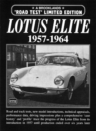 Lotus Elite 1957-1964 Limited Edition